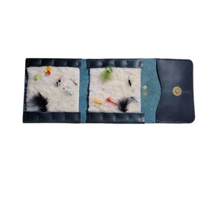Handcrafted Genuine Leather Fly Fishing Wallet